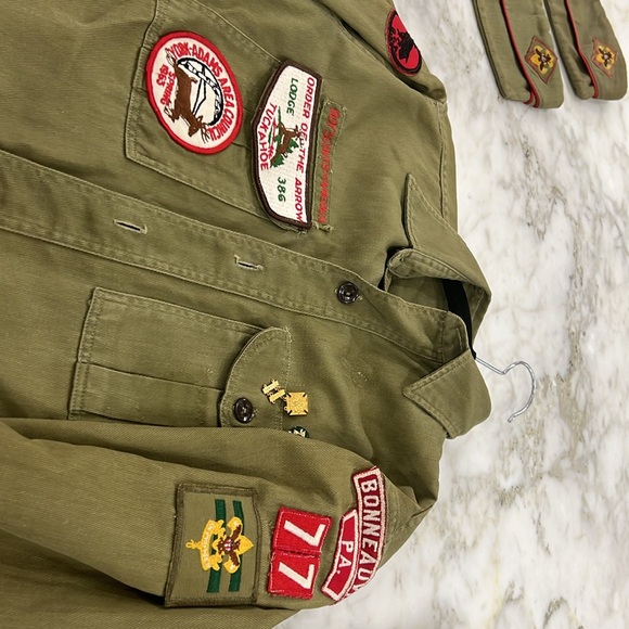 Boy Scout complete 2 pc boys uniform vintage size 12-14 - Picture 3 of 5